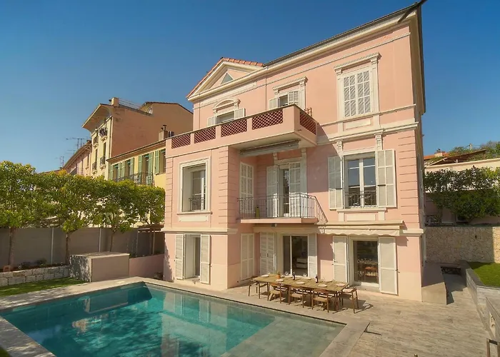 Frgk 'la Cote D'azur Private Pool, Ac Ultra-fast Wi-fi' Villa