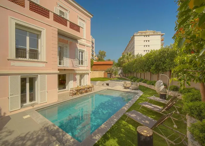 فيلة Frgk 'la Cote D'azur Private Pool, Ac Ultra-fast Wi-fi' كان
