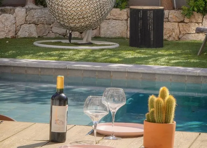 فيلة Frgk 'la Cote D'azur Private Pool, Ac Ultra-fast Wi-fi' كان