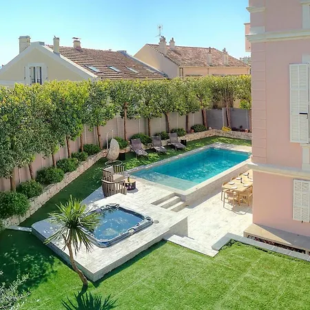 Frgk 'la Cote D'azur Private Pool, Ac Ultra-fast Wi-fi' * 칸느