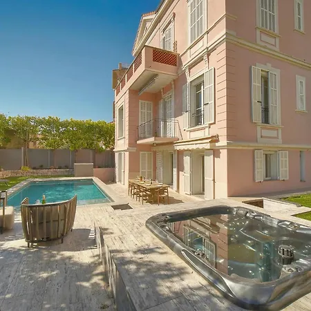 Frgk 'la Cote D'azur Private Pool, Ac Ultra-fast Wi-fi' 빌라 칸느